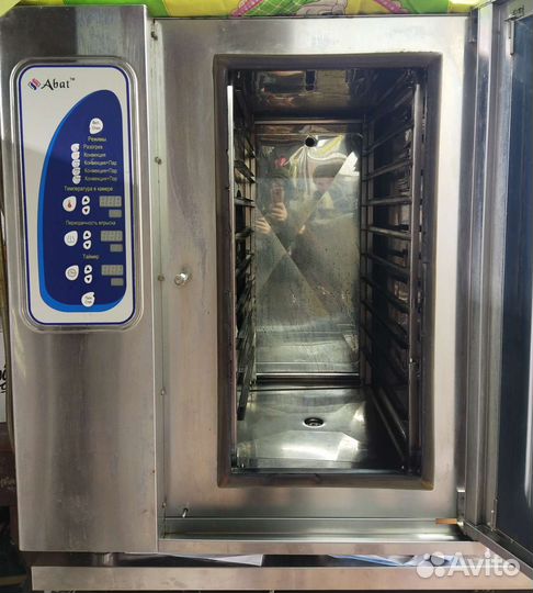 Пароконвектомат abat,подставка,водоумягчитель