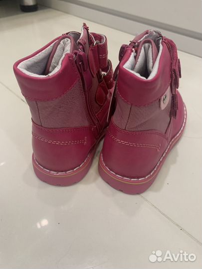 Ботинки демисезонные для девочки 23 размер