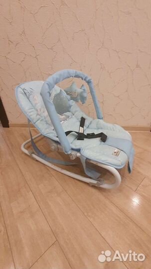 Кресло шезлонг для новорожденных от 0 до 9кг