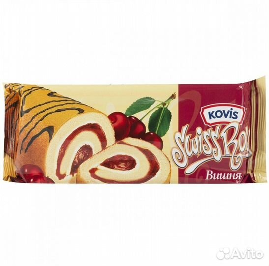 Рулет Kovis Вишня 175г Kovis