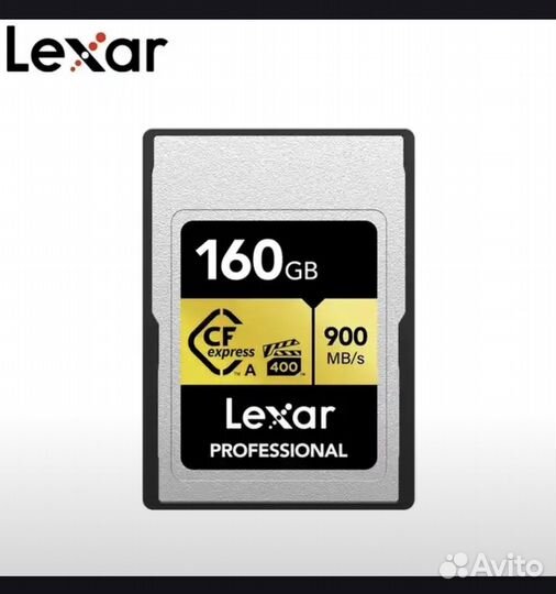 Карта памяти Lexar CFexpress типа А 160 Гб