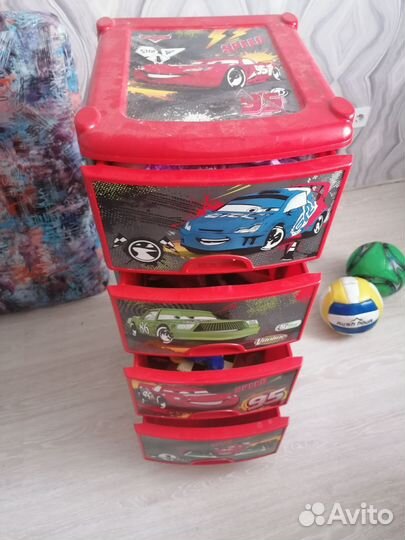 Комод детский пластиковый