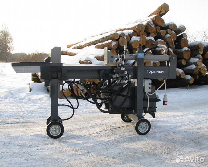 Дровокол Горыныч гидравлический бензиновый