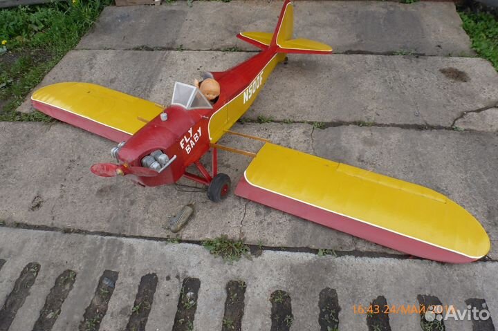 RC Самолет-копия Fly Baby N500F 1800мм RTF