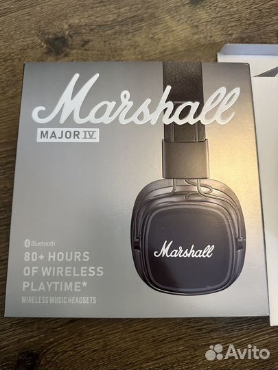 Беспроводные наушники marshall major 4