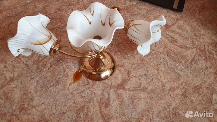 Люстра потолочная бу