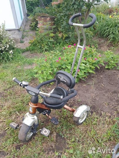 Детский трехколесный велосипед бу