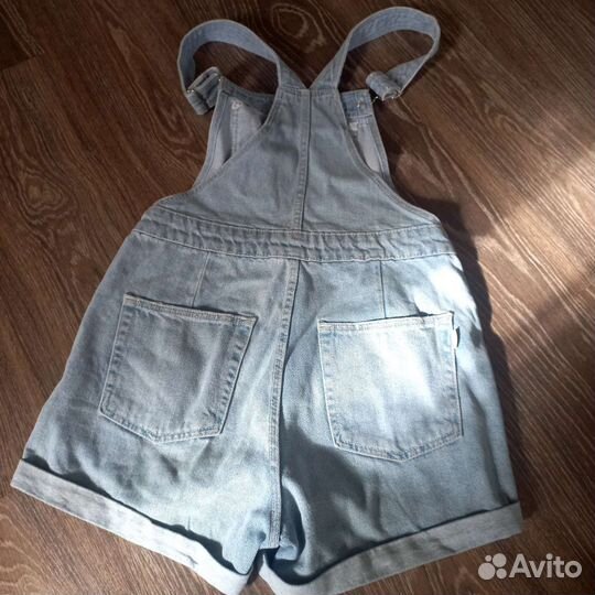 Джинсовый комбинезон bershka