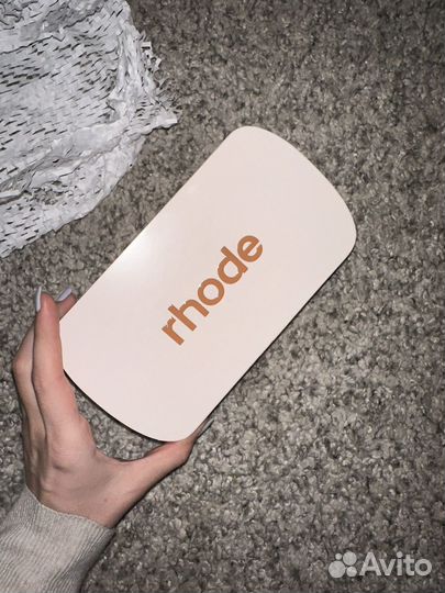 Rhode cinnamon лимитированный блеск и набор