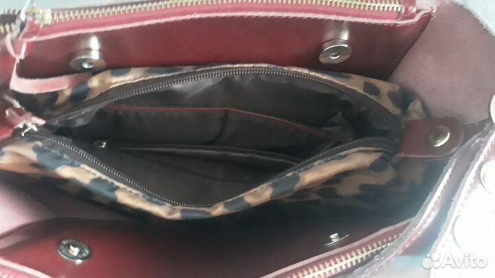 Сумка женская натуральная кожа бу