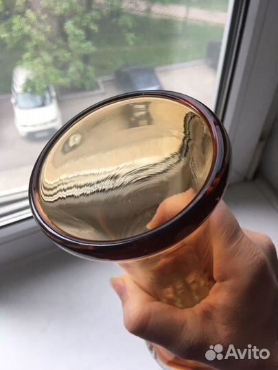 Ваза стекло винтаж