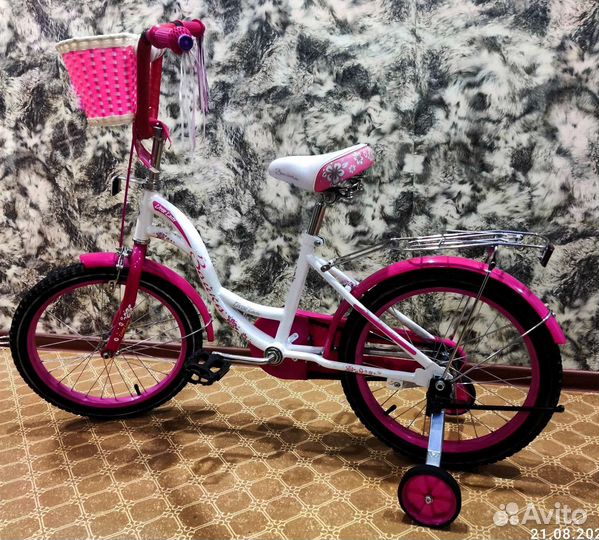 Детский велосипед Зайка