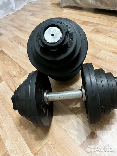 Гантели разборные