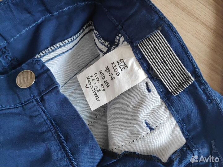 Костюм рубашка hm и брюки 116р