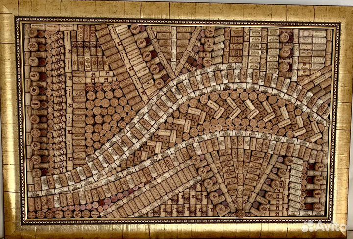 Картина из пробок