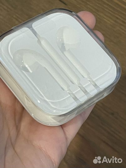 Кейс от наушников Apple Earpods оригинал