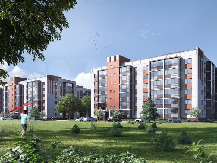 Квартира-студия, 26,3 м², 3/6 эт.