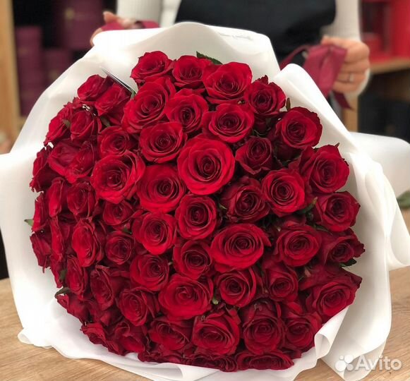 Композиции из Роз в Форме Сердца