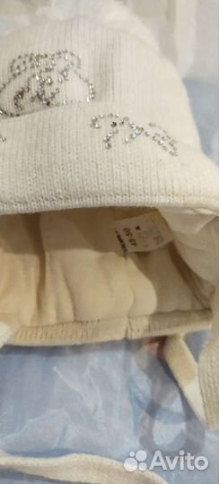 Шапочка для девочки 48-50р