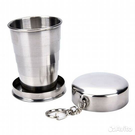 Рюмка складная металлическая d5см