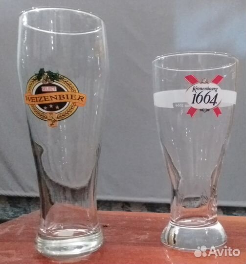 Бокалы пивные коллекционные 