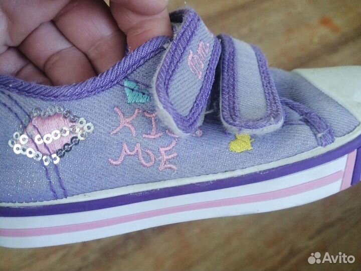 Кеды для девочки