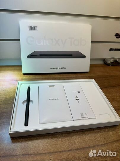 Планшет Samsung Galaxy Tab S8 5G 8/128гб 8000акб