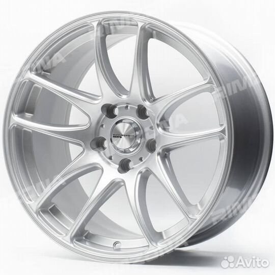 Литой диск work R17 5x100/5x114.3. Цена за 1 шт