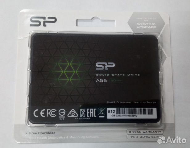 SSD накопитель Silicon Power Ace A56 512гб