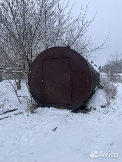 Продается металлическая бочка
