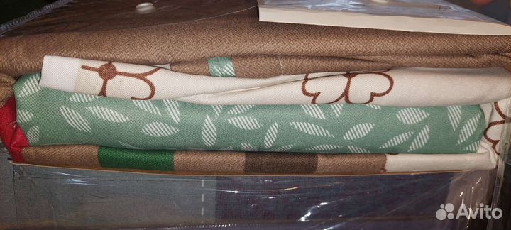 Постельное белье евро новое