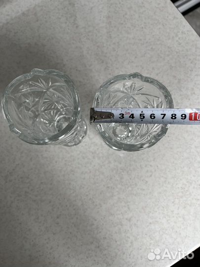 Ваза хрустальная