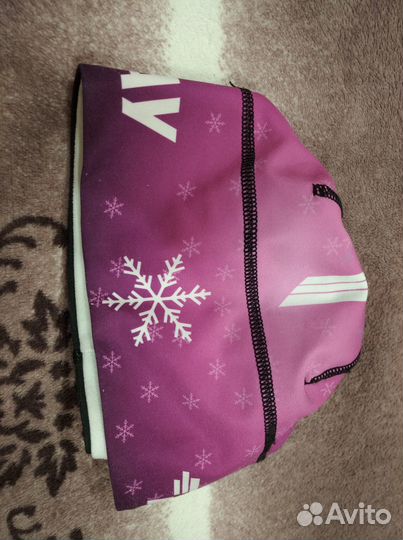 Шапка и баф лыжный