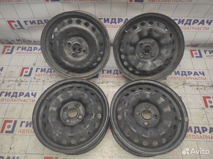 Комплект штампованных дисков R15 4*100 4 шт