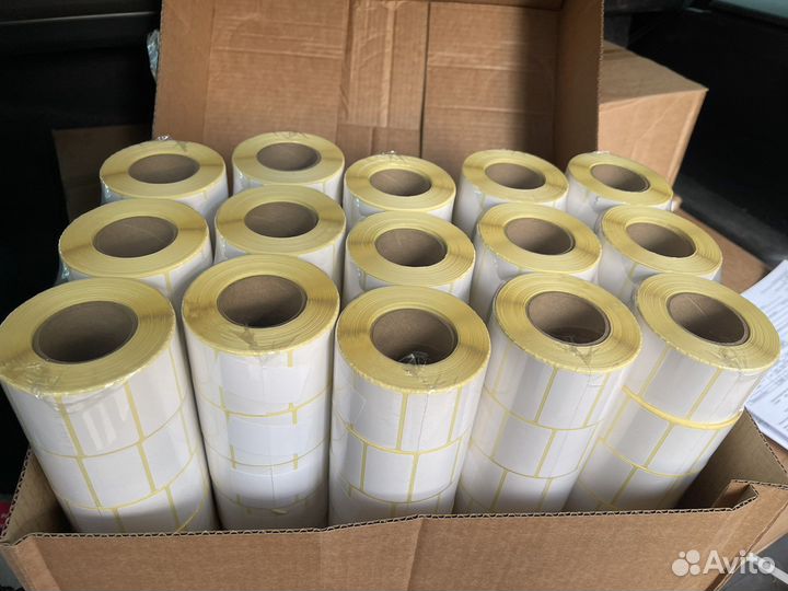 Термоэтикетки 43х25 1000 эт