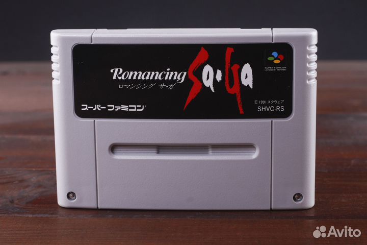 SFC snes Romancing Saga ntsc-J Лицензия