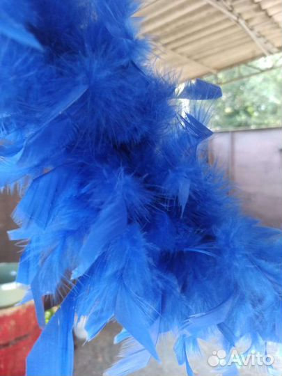 Боа из перьев
