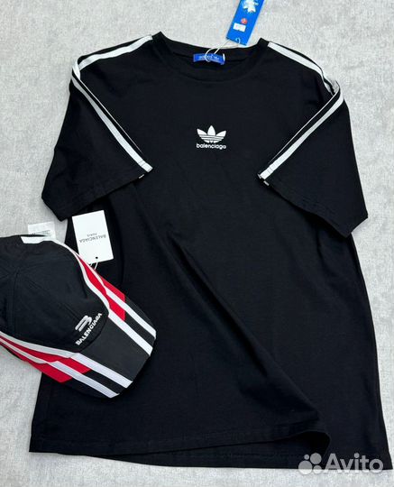 Футболка Adidas & Balenciaga