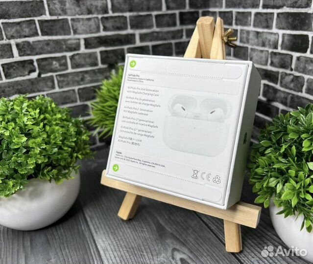 Airpods pro 2 premium с регулировкой громкости