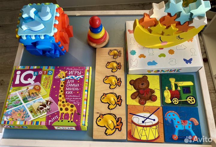 Развивающие игрушки пакетом