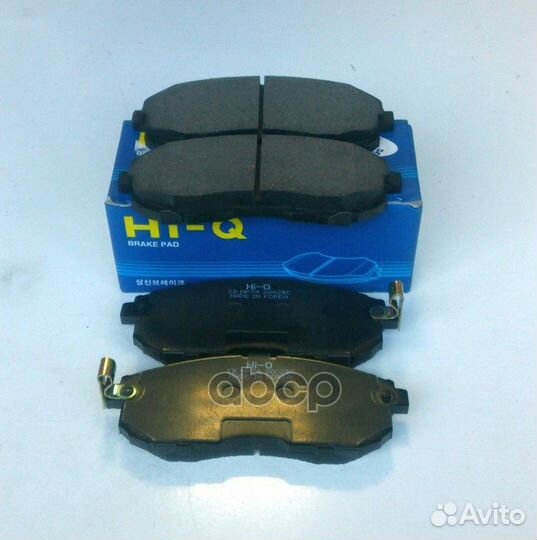 Колодки тормозные дисковые, передние SP1183 San