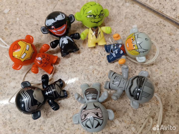 Фигурки из Киндер-сюрприза. Разные серии