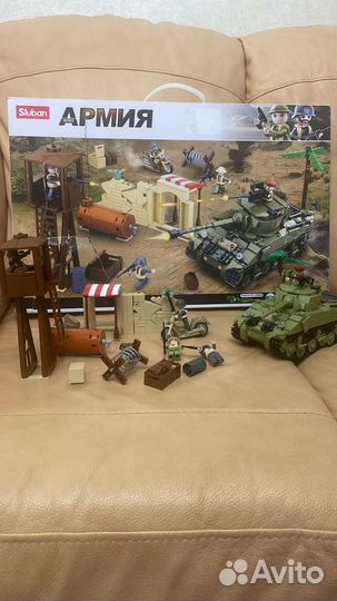 Конструктор Sluban WW2 M38-B0713 танк Наступление