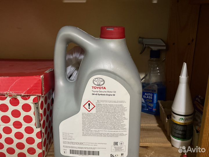 Масло toyota 5w40