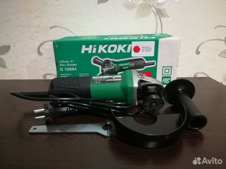 Новая Угловая шлифовальная машина Hikoki G 13SR4