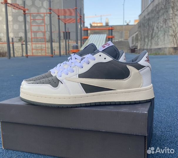 Кроссовки Nike air jordan 1 low travis scott