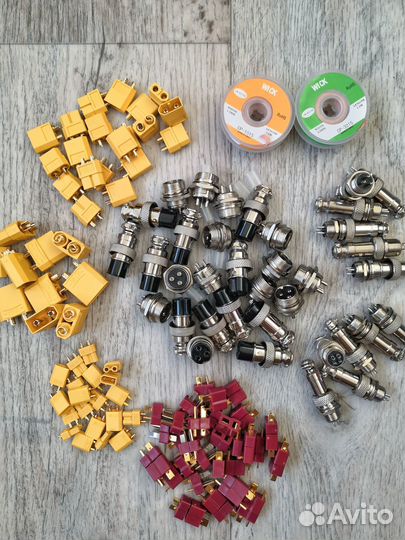 Разъёмы XT30/XT60 T-plug GX12 GX16 новые