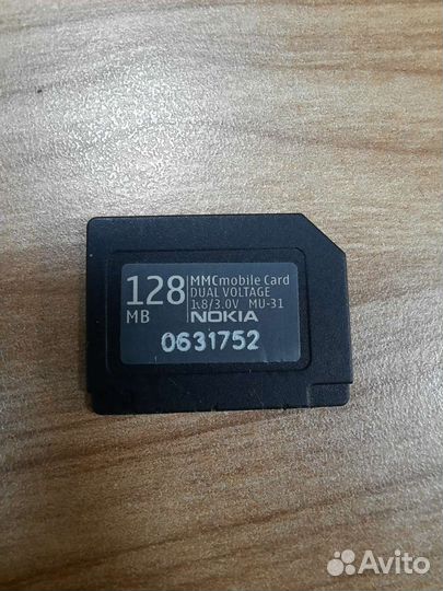 Карта памяти MMCmobile 128 Mb Nokia MU-31