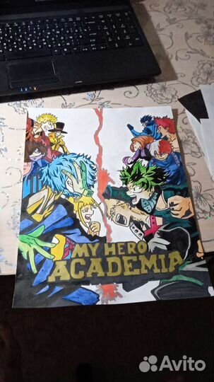 Рисунок красками