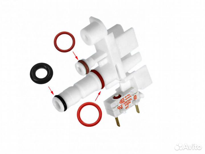 Ремкомплект распределителя пара кофемашины delongh